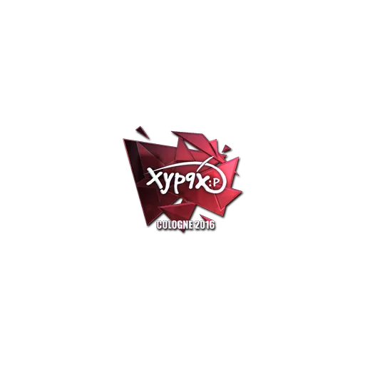 Наклейка | Xyp9x (металлическая) | Кёльн-2016