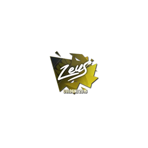 Наклейка | Zeus | Кёльн-2016