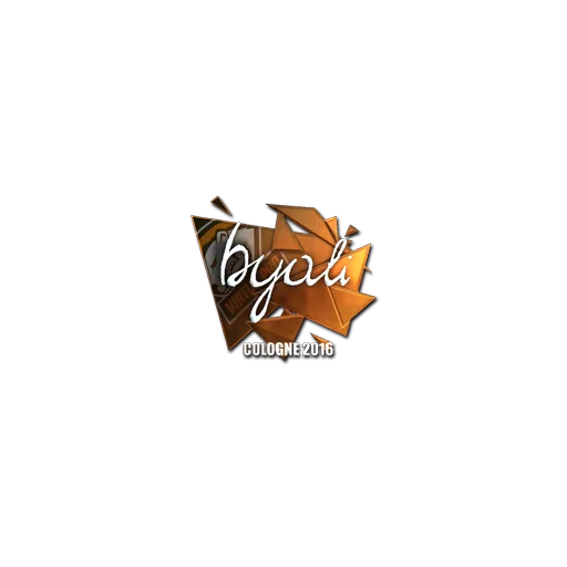 Наклейка | byali (металлическая) | Кёльн-2016