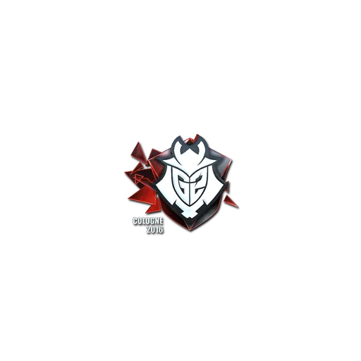 Наклейка | G2 Esports (металлическая) | Кёльн-2016