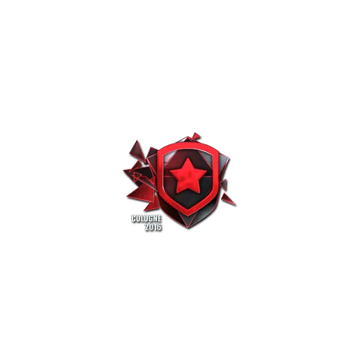 Наклейка | Gambit Gaming (металлическая) | Кёльн-2016