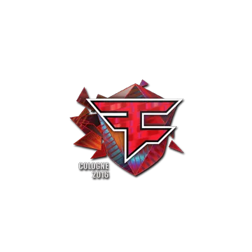 Наклейка | FaZe Clan (голографическая) | Кёльн-2016