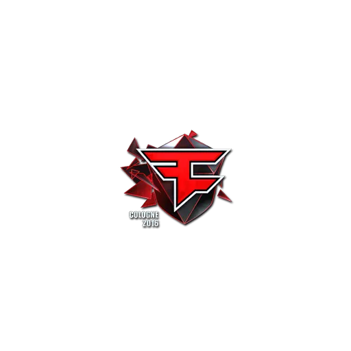 Наклейка | FaZe Clan (металлическая) | Кёльн-2016