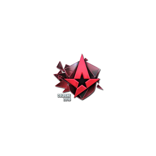 Наклейка | Astralis (металлическая) | Кёльн-2016