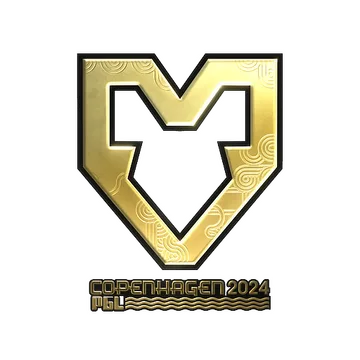 Sticker | MOUZ (Gold) | Copenhagen 2024