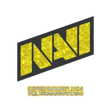 Наклейка | Natus Vincere (с блёстками) | Копенгаген-2024