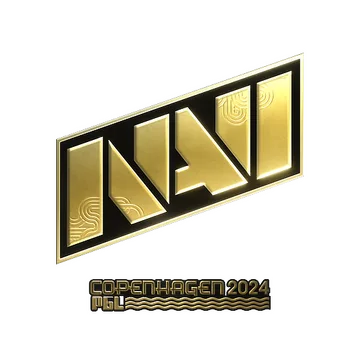 Sticker | Natus Vincere (Gold) | Copenhagen 2024
