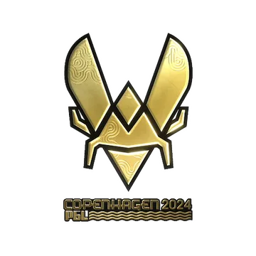 Наклейка | Vitality (золотая) | Копенгаген-2024