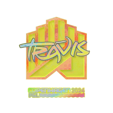 Sticker | TRAVIS (Holo) | Copenhagen 2024