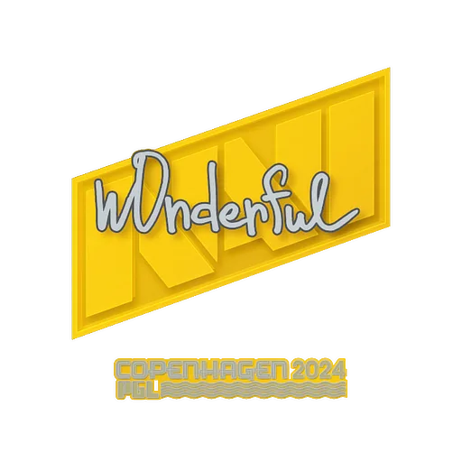 Sticker | w0nderful | Copenhagen 2024