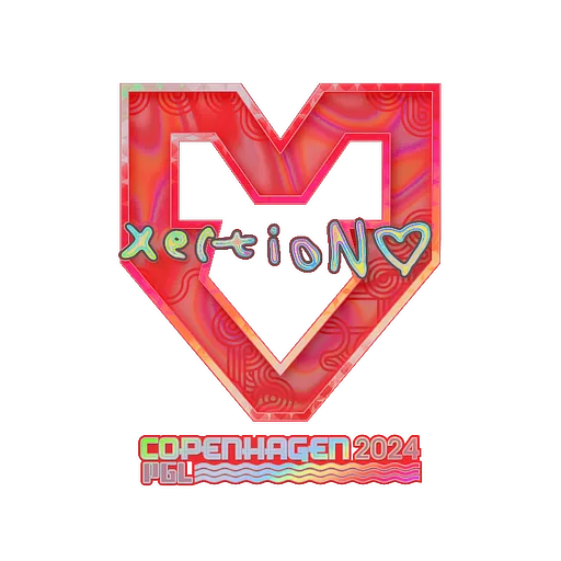 Sticker | xertioN (Holo) | Copenhagen 2024