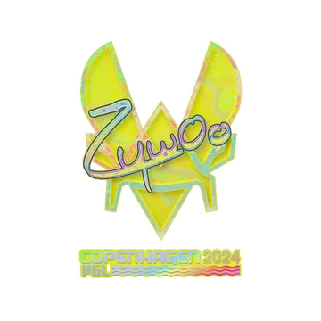 Sticker | ZywOo (Holo) | Copenhagen 2024