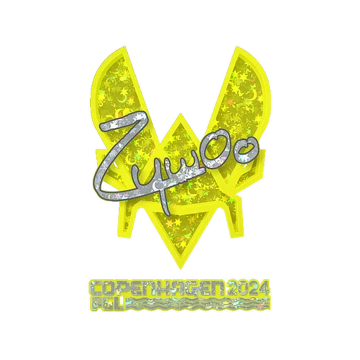 Sticker | ZywOo (Glitter) | Copenhagen 2024