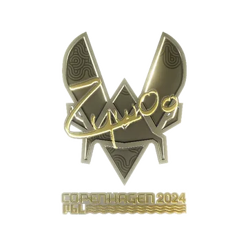 Sticker | ZywOo (Gold) | Copenhagen 2024