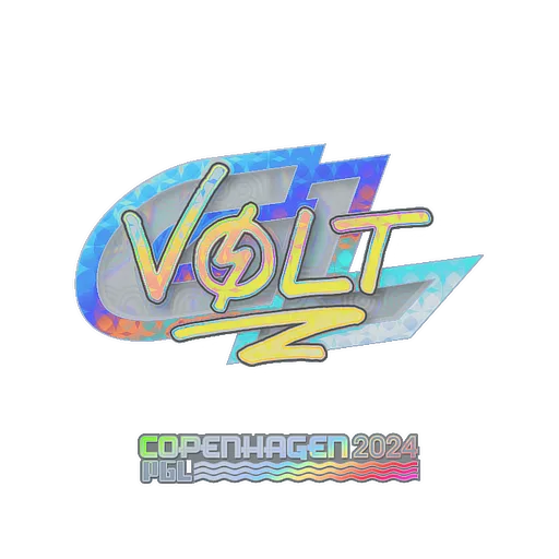 Sticker | volt (Holo) | Copenhagen 2024