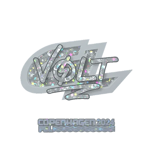 Sticker | volt (Glitter) | Copenhagen 2024