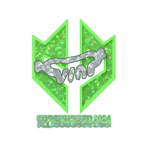 Sticker | VINI (Glitter) | Copenhagen 2024