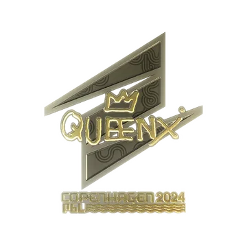 Sticker | Queenix (Gold) | Copenhagen 2024