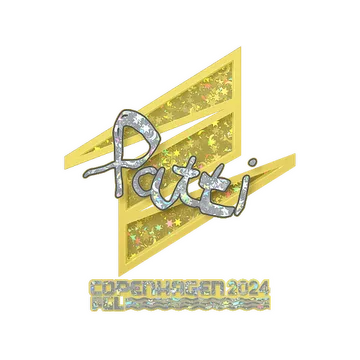 Sticker | Patti (Glitter) | Copenhagen 2024