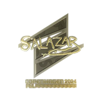 Sticker | salazar (Gold) | Copenhagen 2024
