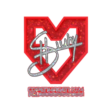 Sticker | siuhy (Glitter) | Copenhagen 2024