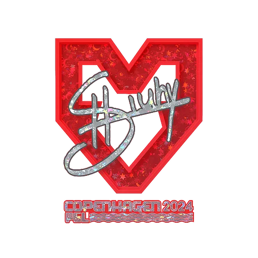 Sticker | siuhy (Glitter) | Copenhagen 2024