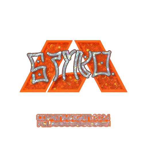 Sticker | STYKO (Glitter) | Copenhagen 2024