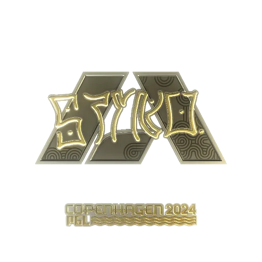 Sticker | STYKO (Gold) | Copenhagen 2024