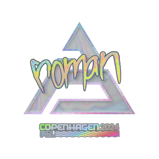 Sticker | roman (Holo) | Copenhagen 2024