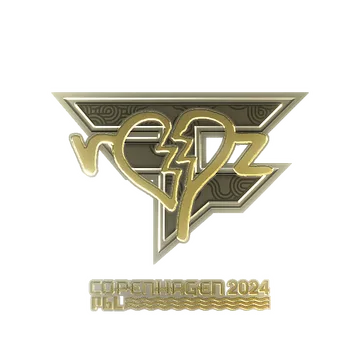 Sticker | ropz (Gold) | Copenhagen 2024