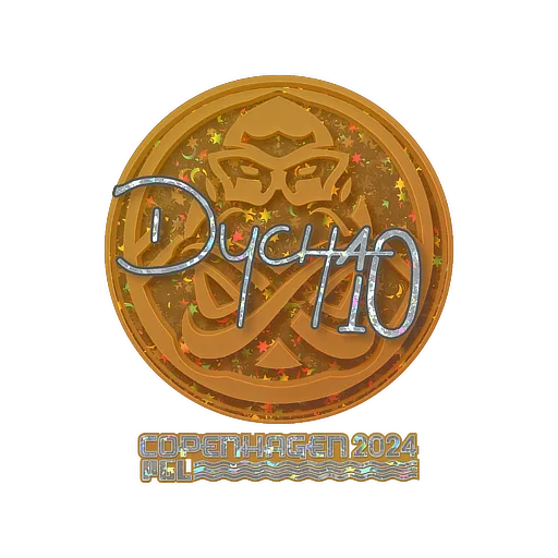 Sticker | Dycha (Glitter) | Copenhagen 2024