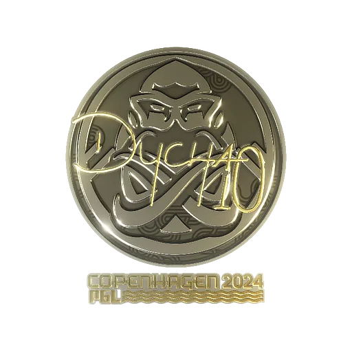 Sticker | Dycha (Gold) | Copenhagen 2024