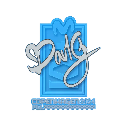 Наклейка | dav1g | Копенгаген-2024