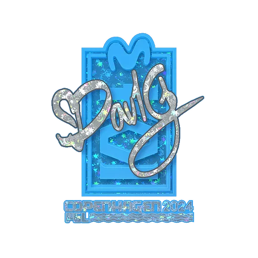 Sticker | dav1g (Glitter) | Copenhagen 2024