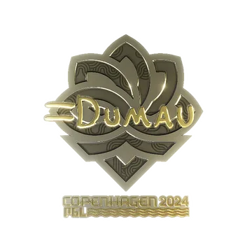 Sticker | dumau (Gold) | Copenhagen 2024