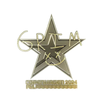 Sticker | Grim (Gold) | Copenhagen 2024