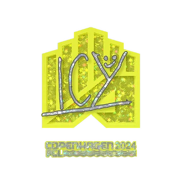 Sticker | ICY (Glitter) | Copenhagen 2024