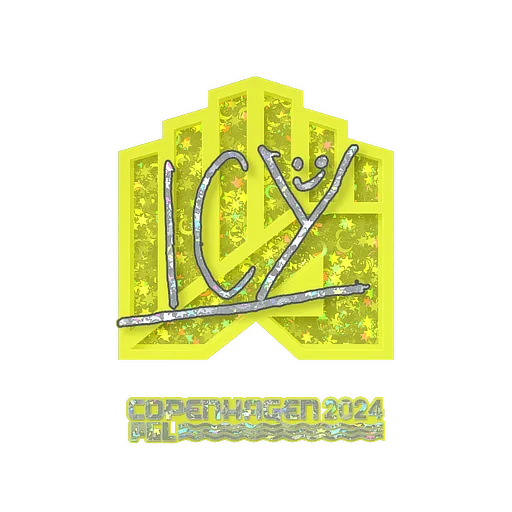 Sticker | ICY (Glitter) | Copenhagen 2024