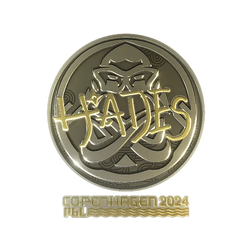 Sticker | hades (Gold) | Copenhagen 2024