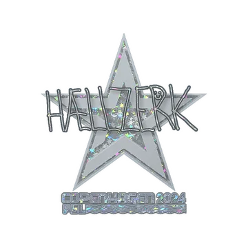 Sticker | hallzerk (Glitter) | Copenhagen 2024