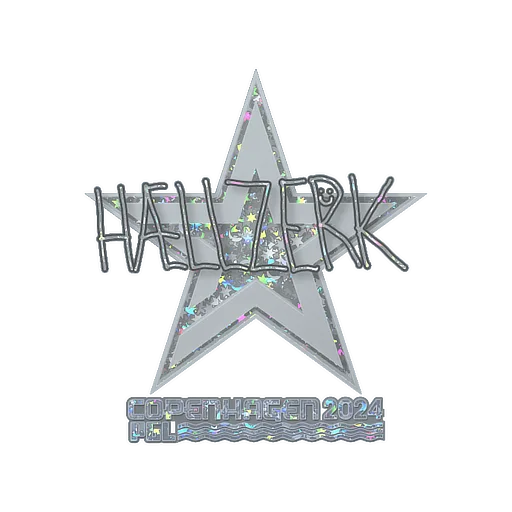 Sticker | hallzerk (Glitter) | Copenhagen 2024