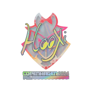 Sticker | HooXi (Holo) | Copenhagen 2024