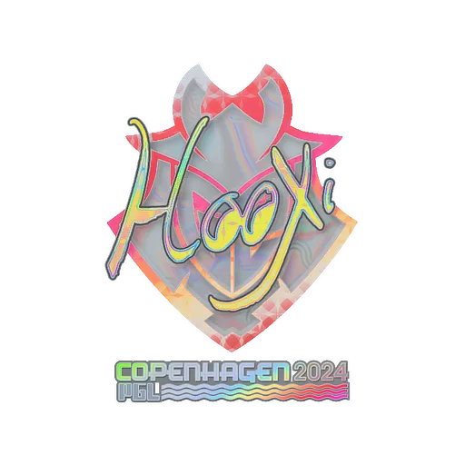 Sticker | HooXi (Holo) | Copenhagen 2024