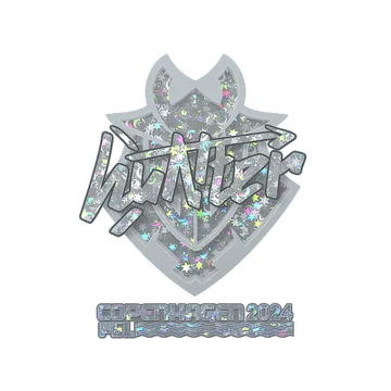 Sticker | huNter- (Glitter) | Copenhagen 2024