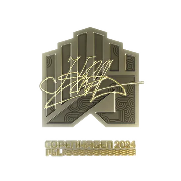 Sticker | Krad (Gold) | Copenhagen 2024