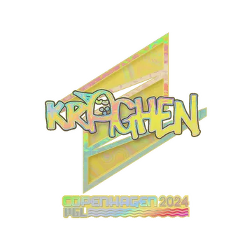 Sticker | kraghen (Holo) | Copenhagen 2024