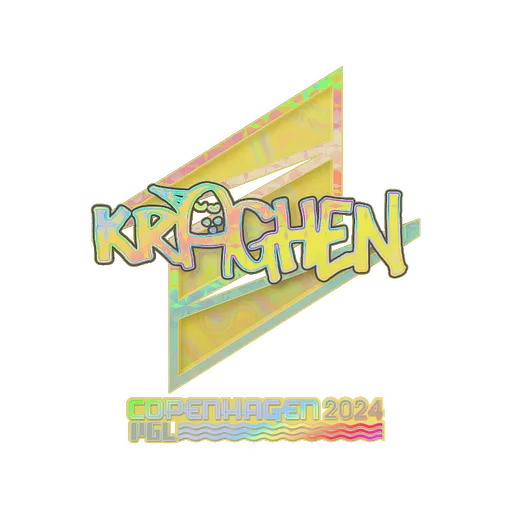 Sticker | kraghen (Holo) | Copenhagen 2024