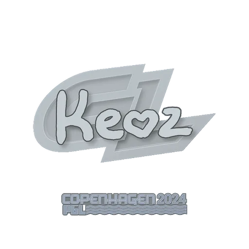 Наклейка | Keoz | Копенгаген-2024