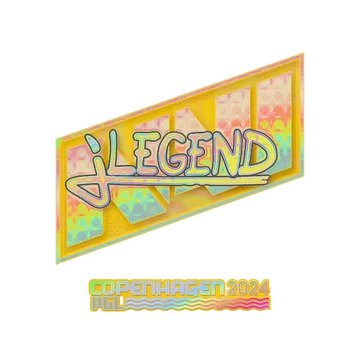 Sticker | jL (Holo) | Copenhagen 2024