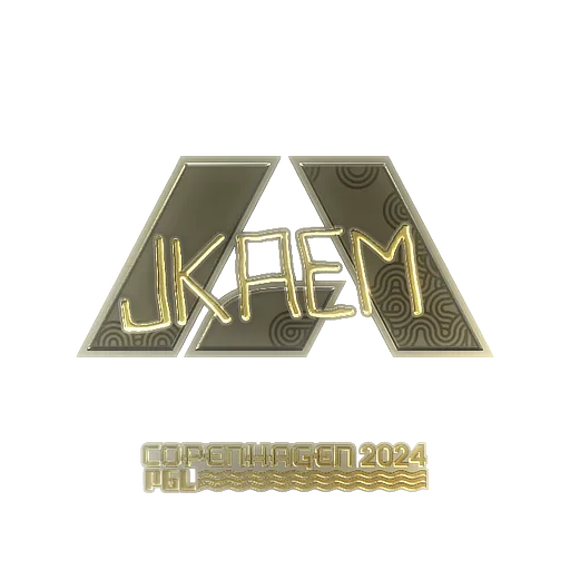 Sticker | jkaem (Gold) | Copenhagen 2024
